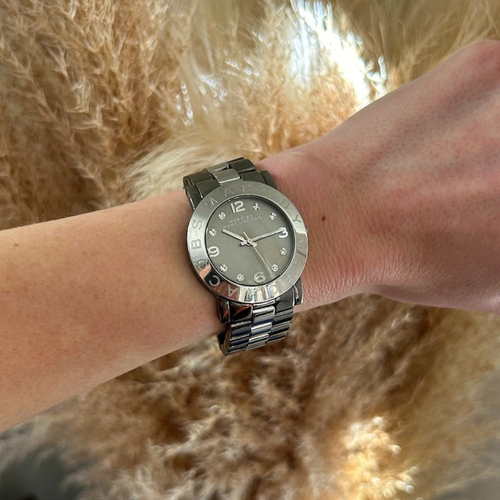 Marc Jacobs Stainless Steel Silver Watch
